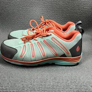 Nautilus Safety Footwear N1790 CT Sneakers Womens Size 10 Aqua Blue Workwear